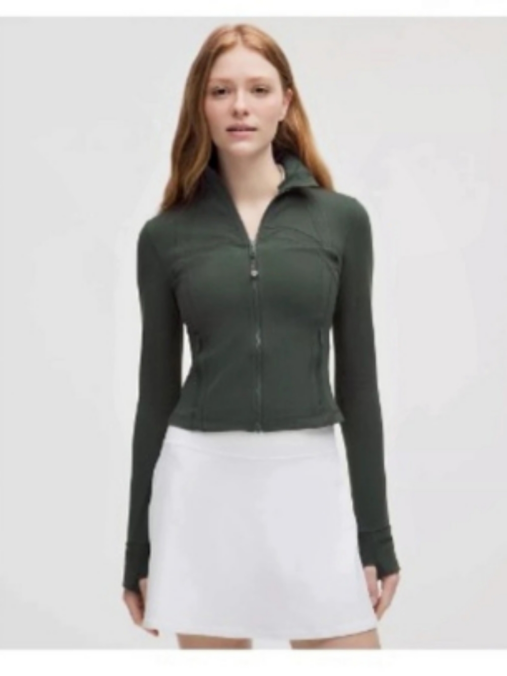 Lululemon Define Cropped Jacket *Nulu Green
